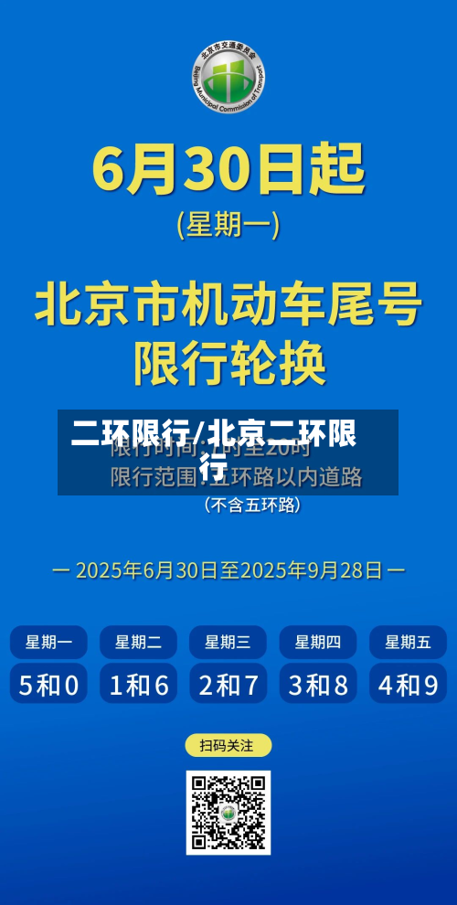 二环限行/北京二环限行-第2张图片