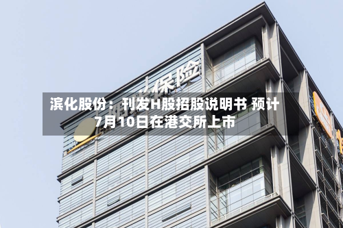 滨化股份：刊发H股招股说明书 预计7月10日在港交所上市-第2张图片