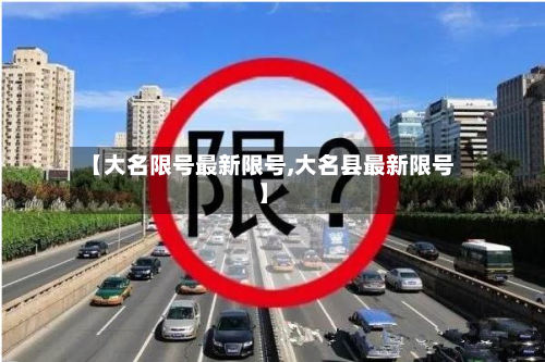 【大名限号最新限号,大名县最新限号】-第3张图片
