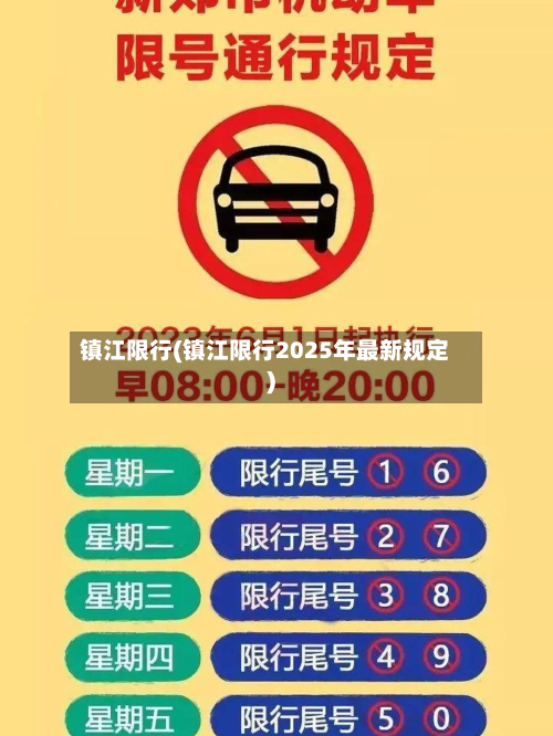 镇江限行(镇江限行2025年最新规定)-第1张图片