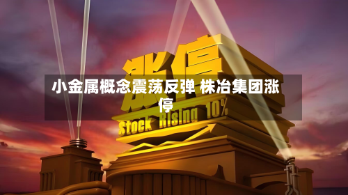 小金属概念震荡反弹 株冶集团涨停-第2张图片