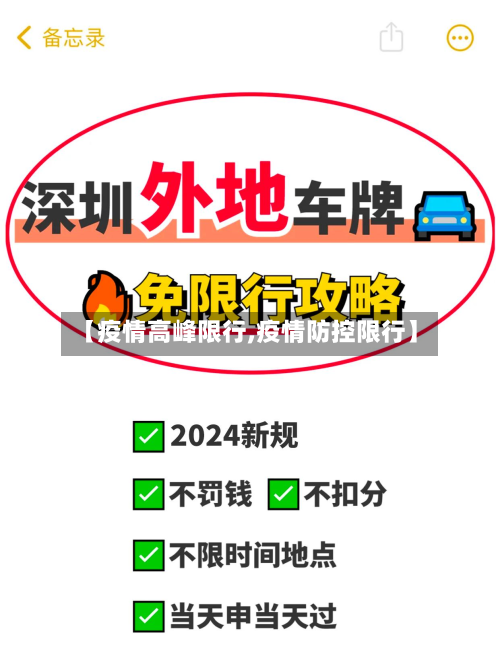 【疫情高峰限行,疫情防控限行】-第2张图片