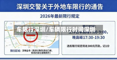 车限行深圳/车辆限行时间深圳-第2张图片