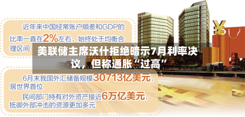 美联储主席沃什拒绝暗示7月利率决议	，但称通胀“过高”-第2张图片