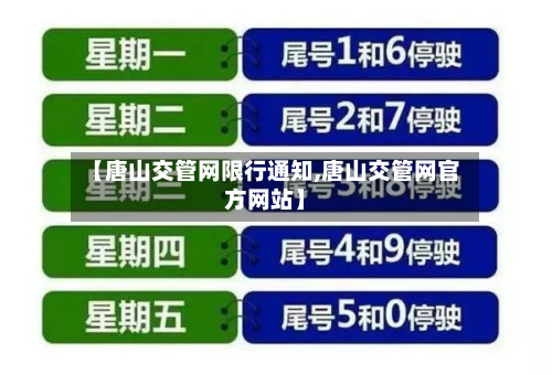 【唐山交管网限行通知,唐山交管网官方网站】-第1张图片