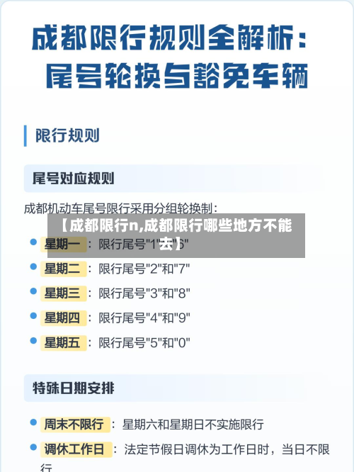 【成都限行n,成都限行哪些地方不能去】-第2张图片