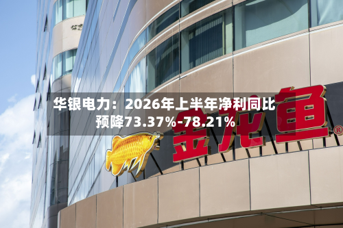 华银电力：2026年上半年净利同比预降73.37%-78.21%-第2张图片
