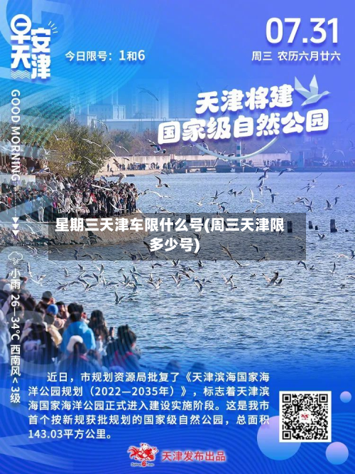 星期三天津车限什么号(周三天津限多少号)-第2张图片