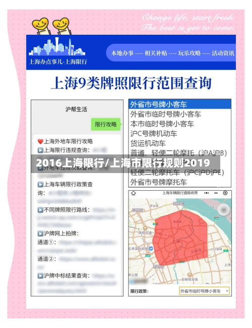 2016上海限行/上海市限行规则2019-第2张图片