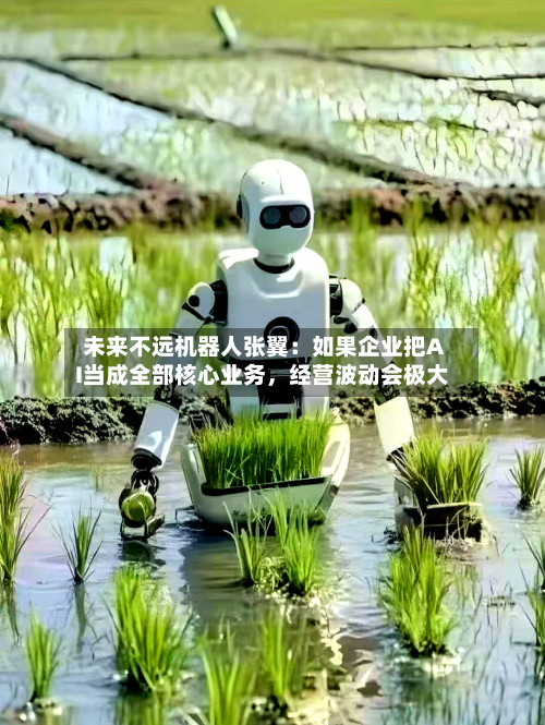 未来不远机器人张翼：如果企业把AI当成全部核心业务，经营波动会极大-第3张图片