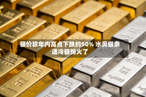 银价较年内高点下跌约50% 水贝银条遇冷银饰火了-第3张图片