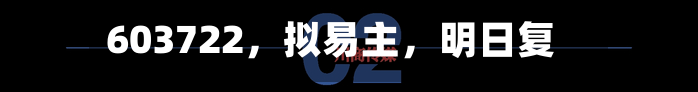 603722	，拟易主，明日复牌-第2张图片