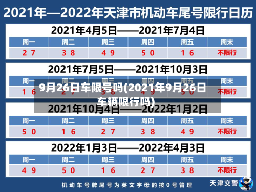 9月26日车限号吗(2021年9月26日车辆限行吗)-第2张图片