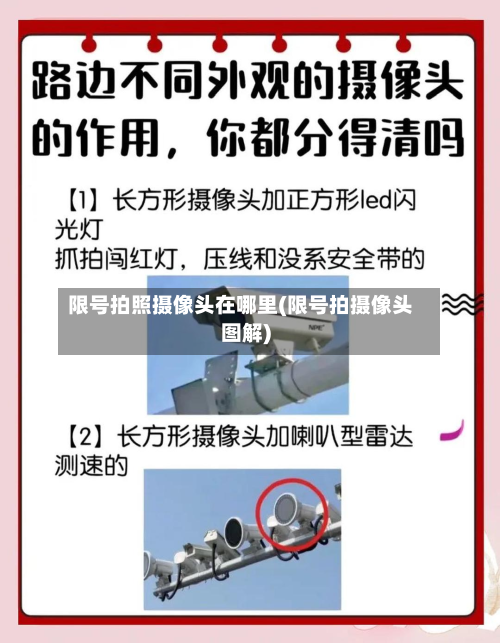限号拍照摄像头在哪里(限号拍摄像头图解)-第2张图片