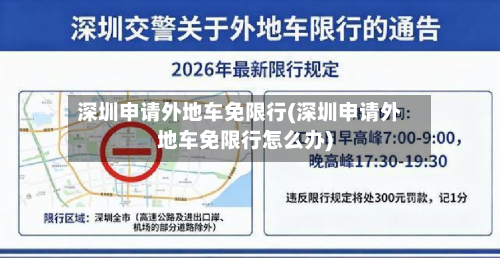 深圳申请外地车免限行(深圳申请外地车免限行怎么办)-第3张图片