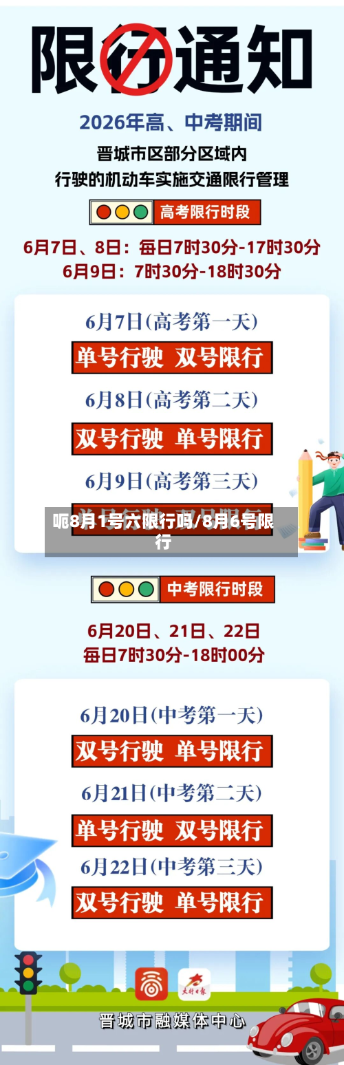 呃8月1号六限行吗/8月6号限行-第2张图片