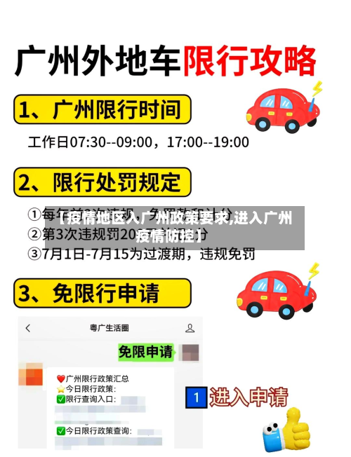 【疫情地区入广州政策要求,进入广州疫情防控】