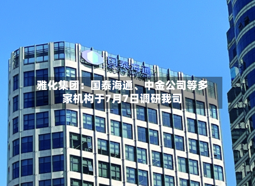 雅化集团：国泰海通	、中金公司等多家机构于7月7日调研我司-第3张图片