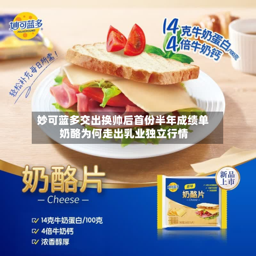 妙可蓝多交出换帅后首份半年成绩单 奶酪为何走出乳业独立行情-第2张图片