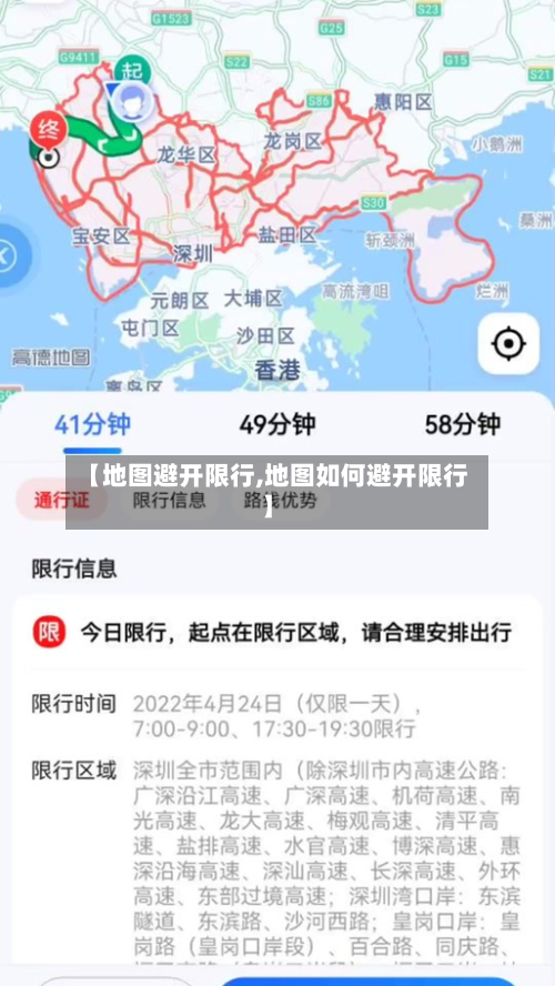 【地图避开限行,地图如何避开限行】-第2张图片
