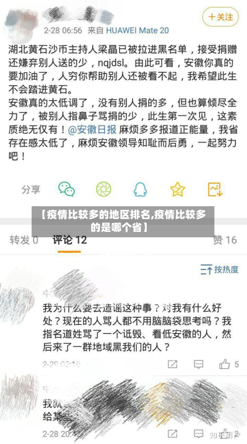【疫情比较多的地区排名,疫情比较多的是哪个省】-第2张图片