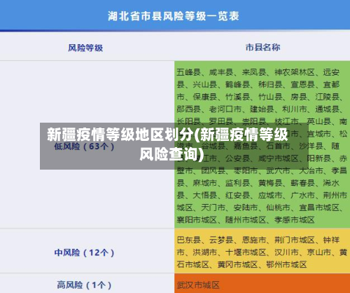 新疆疫情等级地区划分(新疆疫情等级风险查询)-第2张图片