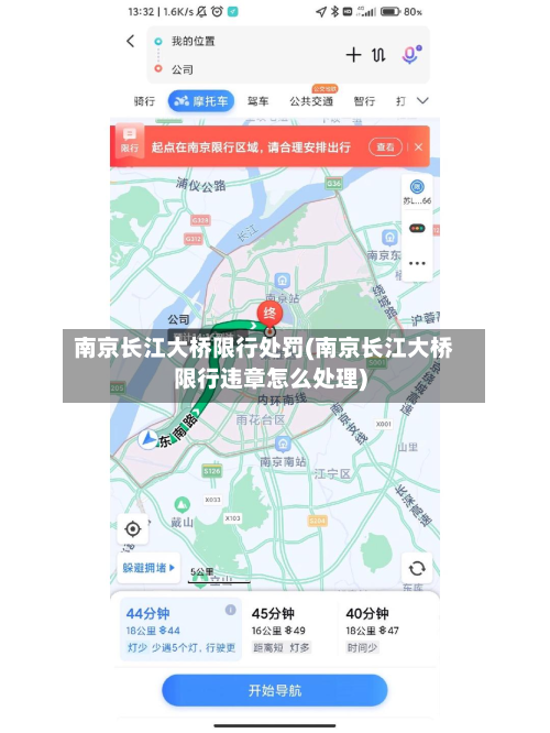 南京长江大桥限行处罚(南京长江大桥限行违章怎么处理)-第3张图片