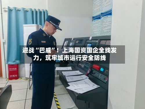 迎战“巴威”！上海国资国企全线发力，筑牢城市运行安全防线-第3张图片