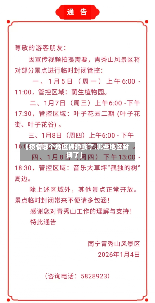 【疫情哪个地区被静默了,哪些地区封闭了】-第3张图片