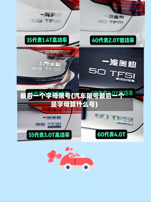 最后一个字母限号(汽车限号最后一个是字母算什么号)-第2张图片