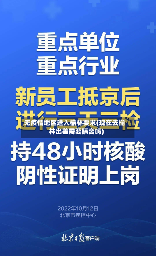 无疫情地区进入榆林要求(现在去榆林出差需要隔离吗)-第2张图片