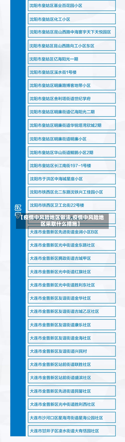 【疫情中风险地区做法,疫情中风险地区采取什么措施】-第2张图片