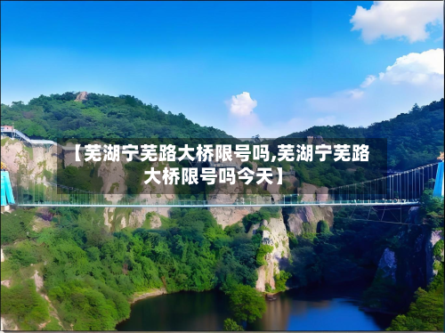 【芜湖宁芜路大桥限号吗,芜湖宁芜路大桥限号吗今天】-第2张图片