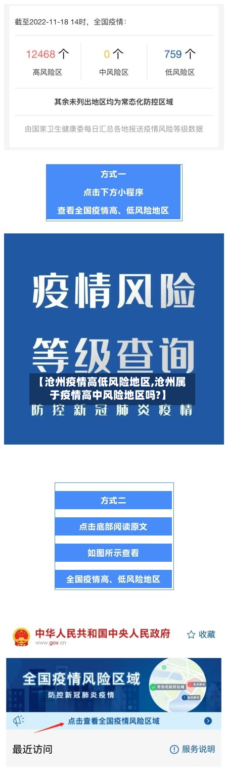 【沧州疫情高低风险地区,沧州属于疫情高中风险地区吗?】-第1张图片