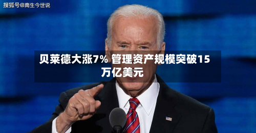 贝莱德大涨7% 管理资产规模突破15万亿美元-第3张图片