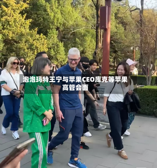 泡泡玛特王宁与苹果CEO库克等苹果高管会面-第1张图片
