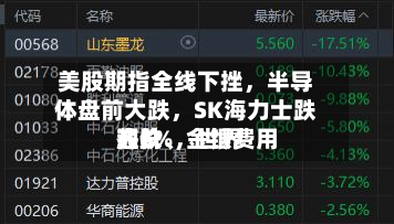 美股期指全线下挫，半导体盘前大跌，SK海力士跌超6%，世界油价、金银费用齐跌-第2张图片