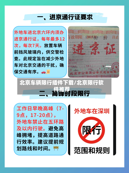 北京车辆限行插件下载/北京限行软件推荐