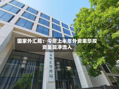国家外汇局:今年上半年外资来华投资呈现净流入-第1张图片