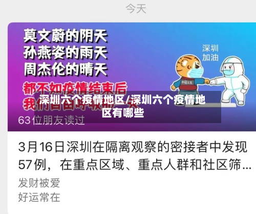 深圳六个疫情地区/深圳六个疫情地区有哪些