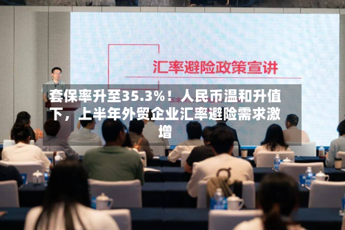 套保率升至35.3%！人民币温和升值下	，上半年外贸企业汇率避险需求激增-第2张图片