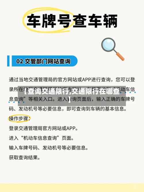 【查询交通限行,交通限行在哪查】