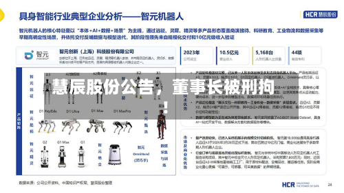 慧辰股份公告，董事长被刑拘！-第3张图片