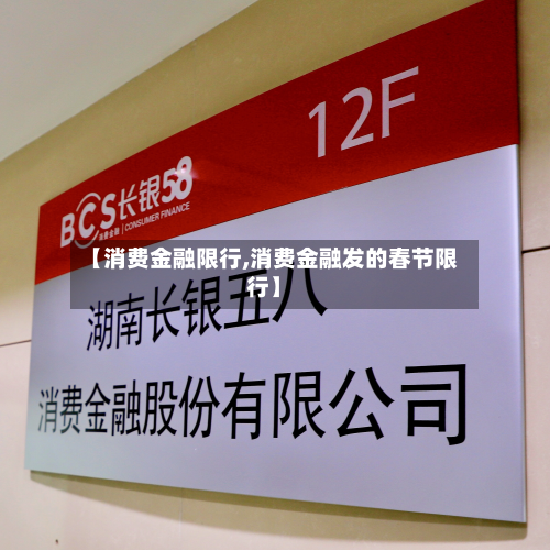 【消费金融限行,消费金融发的春节限行】-第2张图片