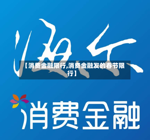 【消费金融限行,消费金融发的春节限行】-第1张图片