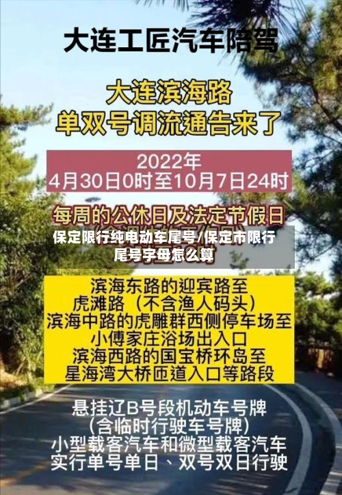 保定限行纯电动车尾号/保定市限行尾号字母怎么算-第1张图片