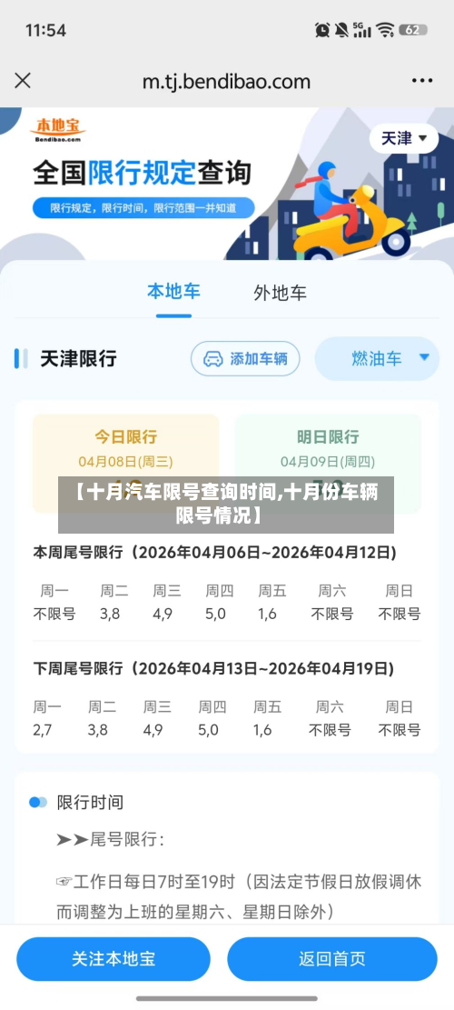【十月汽车限号查询时间,十月份车辆限号情况】-第3张图片