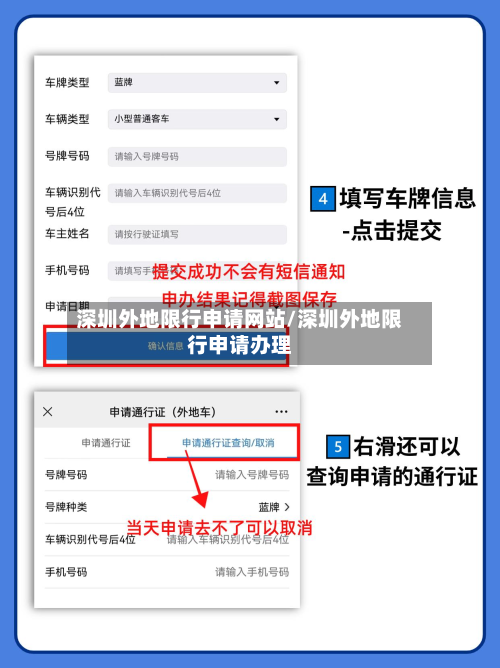 深圳外地限行申请网站/深圳外地限行申请办理