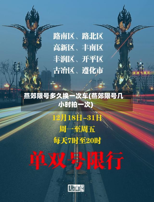 燕郊限号多久换一次车(燕郊限号几小时拍一次)-第1张图片