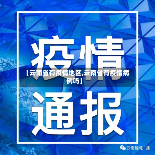 【云南省有疫情地区,云南省有疫情病例吗】
